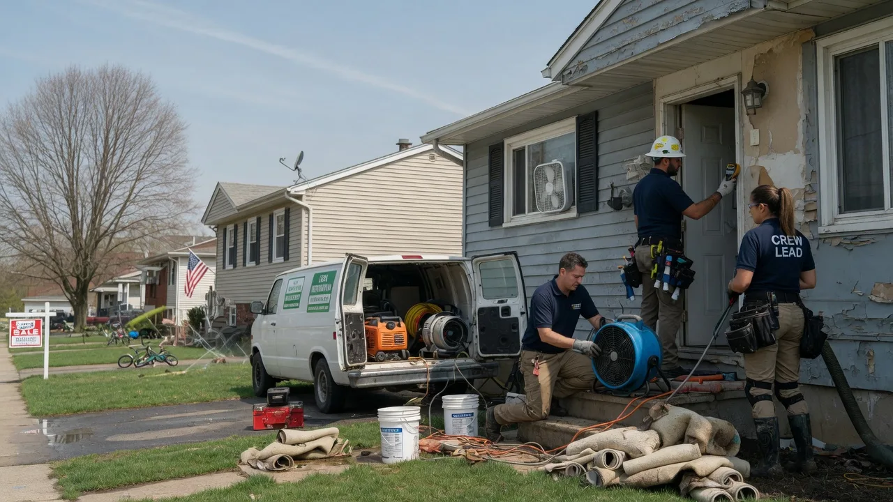Flood Cleanup in Francisco, IN near me