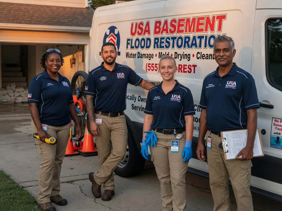 Basement Flood Cleanup company in Francisco, IN